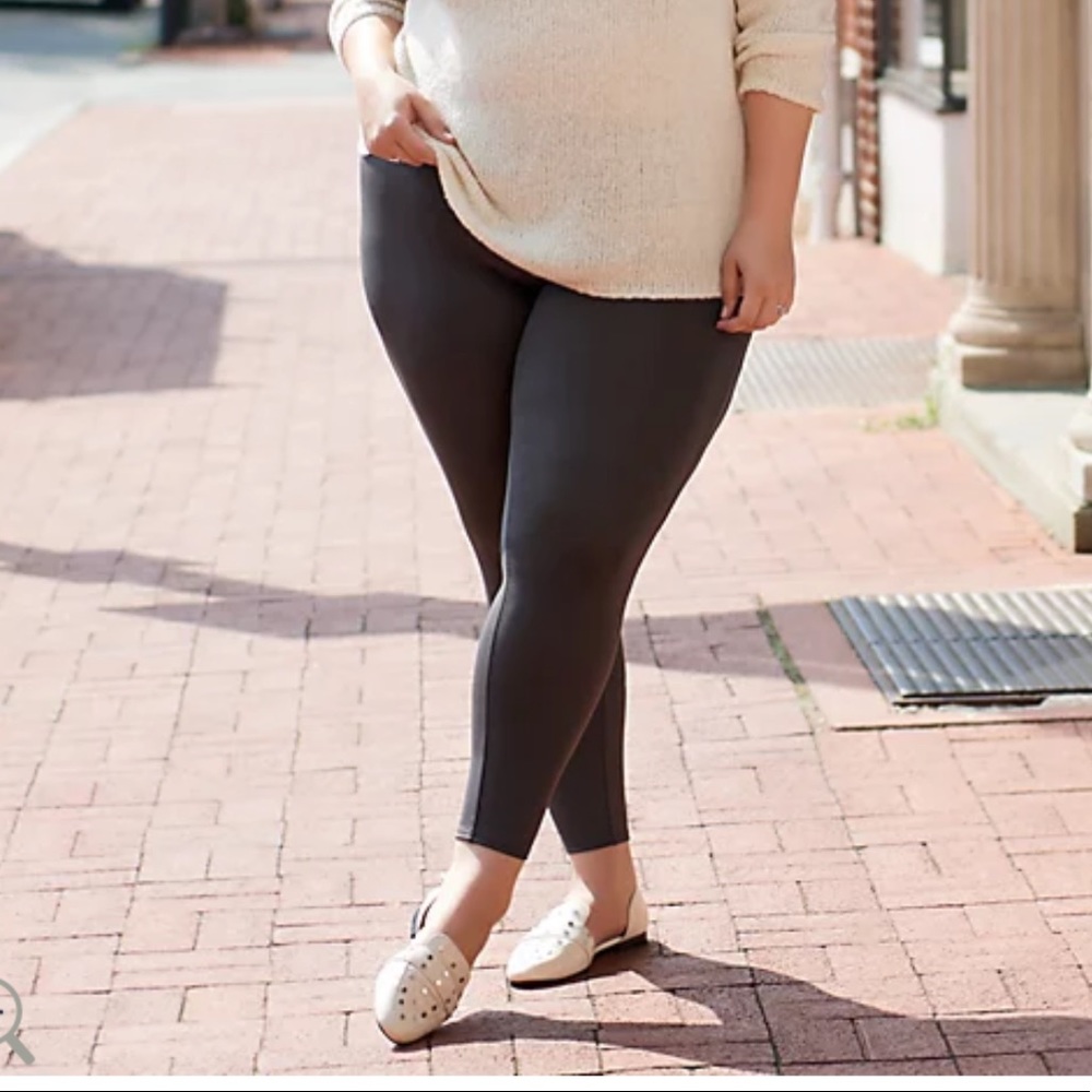 NWOT All Worthy Faux Leather Leggings